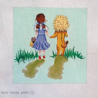 Dorothy and the Lion by Patti Mann (thumbnail)