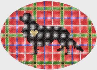 Plaid Silhouette Cavalier by Pepperberry Designs (thumbnail)