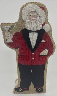 Kate Woodward Martini Santa by The Gingham Stitchery (thumbnail)
