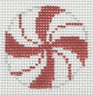 Micro Red Peppermint Candy by Blueberry Point Canvas (thumbnail)