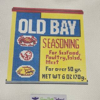 Old Bay by Susan Battle Needlepoint (thumbnail)