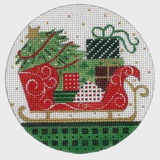 Santa Sleigh by Alice Peterson (thumbnail)