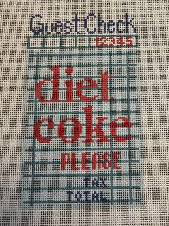 Diet Coke Guest Check by Mopsey Designs (thumbnail)