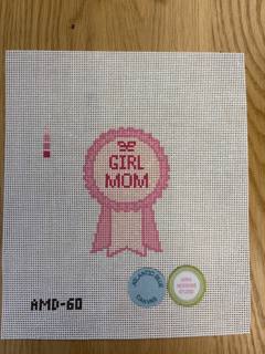 Girl Mom Ribbon by Atlantic Blue Canvas (thumbnail)