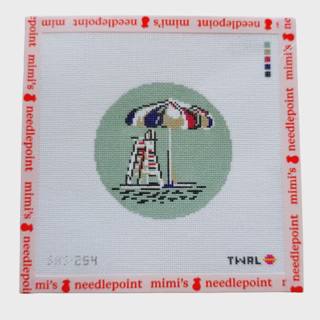 Lifeguard Chair Round by Saturnalia Stitching (thumbnail)