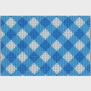 NTG TS202 - Blue Gingham Insert by Two Sisters Needlepoint (thumbnail)