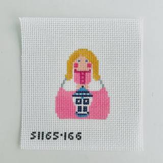 Taylor Beach Chinoiserie Stitch It Angel by KCN Designers (thumbnail)
