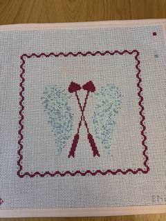 Pi Phi Cupid Arrow Tray by Bexar Needleworks (thumbnail)
