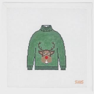 Reindeer Sweater by Stitching with Stacey (thumbnail)