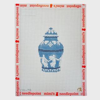 Wedgwood Ginger Jar by The Gingham Stitchery (thumbnail)