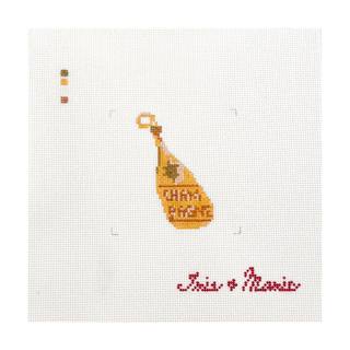 Champagne Charm Canvas by Morgan Julia Designs (thumbnail)