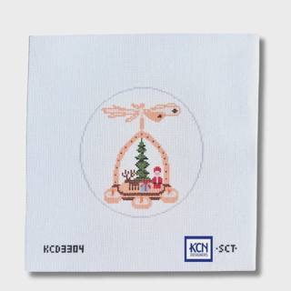 Christmas Glockenspiel Needlepoint Canvas by KCN Designers (thumbnail)