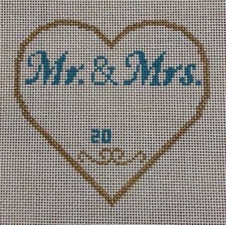 mr & mrs heart by Kimberly Ann Needlepoint (thumbnail)