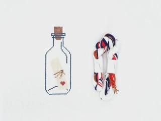 Love Letter In A Bottle by Audrey Wu Designs (thumbnail)