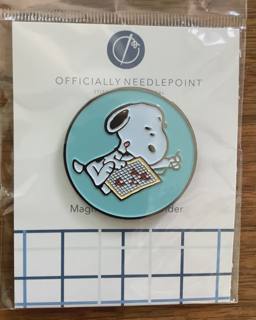 Snoopy Loves Needlepoint Needleminder by Officially Needlepoint (thumbnail)