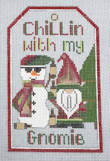 chillin with my gnomie by Sew Much Fun Needlepoint (thumbnail)