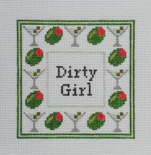 Dirty Girl Coaster by Mopsey Designs (thumbnail)