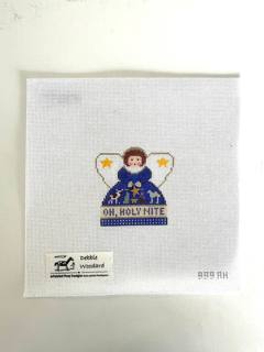 Oh, Holy Nite Mini Angel Canvas by Painted Pony Designs (thumbnail)
