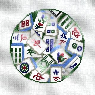 CAM Designs Mahjong Tiles Needlepoint Canvas by CAM Designs (thumbnail)