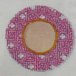 The Krista Round - Pink by KCN Designers (thumbnail)