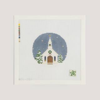 Christmas Chapel by Dogwood Needlepoint (thumbnail)