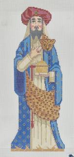 wiseman blue, holy family nativity set by Labors of Love (thumbnail)