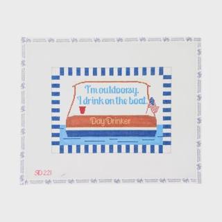 I'm Outdoorsy I Drink On The Boat by Rachel Donley (thumbnail)
