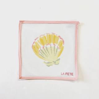 Watercolor Shell Needlepoint Canvas by La Fete Needlepoint (thumbnail)