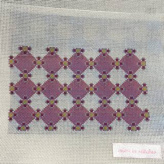 Flowers and Diamonds pink/pink by Mimi In Stitches (thumbnail)