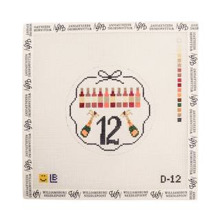 D-12 12 Days of Needlepoint Ways To Celebrate by Lauren Bloch Designs (thumbnail)