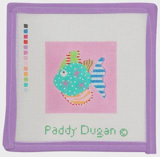 Tropical Fish On Pink - 13 Mesh by Paddy Dugan (thumbnail)