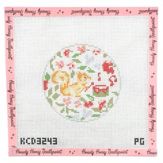 Squirrel with Drum Canvas by KCN Designers (thumbnail)