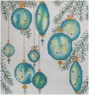 Machelle Somerville Teal Christmas Vibes by Fleur de Paris (thumbnail)