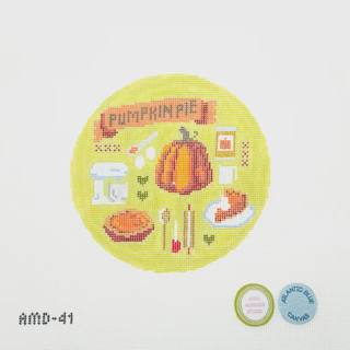 Pumpkin Pie Round by Atlantic Blue Canvas (thumbnail)