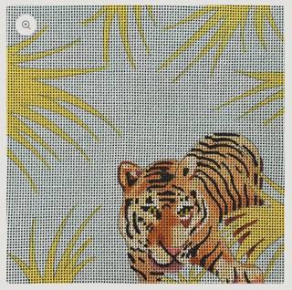 Tiger Crouching Canvas by KICK ASS NDLPT (thumbnail)