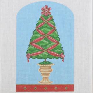 Pepperberry TOP02 Ribbon Topiary by Pepperberry Designs (thumbnail)