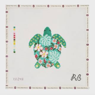 Tilly The Turtle Canvas by Rachel Barri Designs (thumbnail)