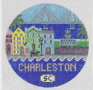 CHARLESTON ROUND by Doolittle Stitchery (thumbnail)