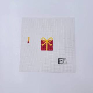 Present Mini Canvas by M F Needlepoint (thumbnail)