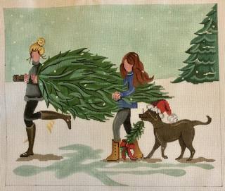 carrying the christmas tree by Patti Mann (thumbnail)