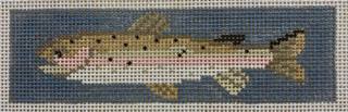 trout bookmark by Kathy Schenkel (thumbnail)