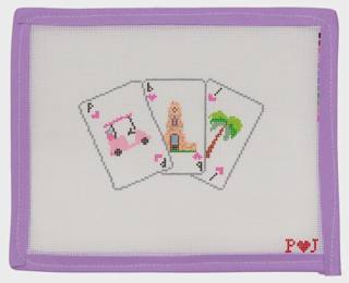 Palm Beach Playing Cards by Poppy J Stitches (thumbnail)