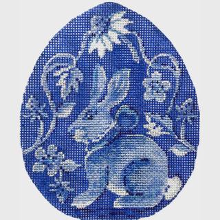 Strawberry Patch Bunny Egg by Colonial Needle Company (thumbnail)