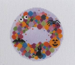Colorful Spooky Wreath by Nash and Daughters (thumbnail)