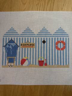 Beach Cabana by Stitch Style Needlepoint (thumbnail)
