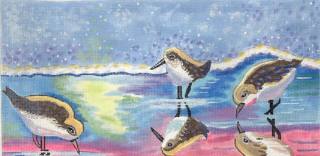 Sandpiper Sunset by Purple Palm Designs (thumbnail)