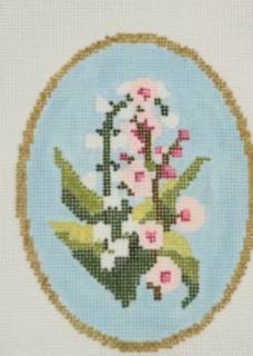 M-May Birth Flower Lily of the Valley and Hawthorn by Atlantic Blue Canvas (thumbnail)