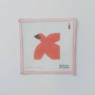 Pink - Color Block Birds by Mopsey Designs (thumbnail)