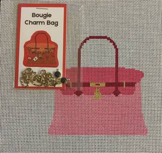 Pink Bougie Charm Bag by August Design Works (thumbnail)