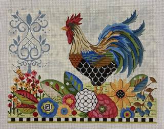 provence rooster by Kelly Clark (thumbnail)